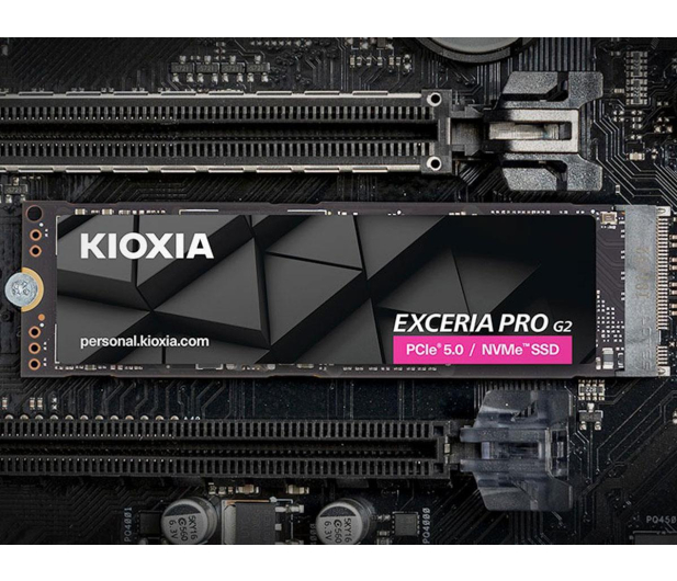 KIOXIA 2TB M.2 PCIe Gen5 NVMe Exceria PRO G2 - 1503533 - zdjęcie 2